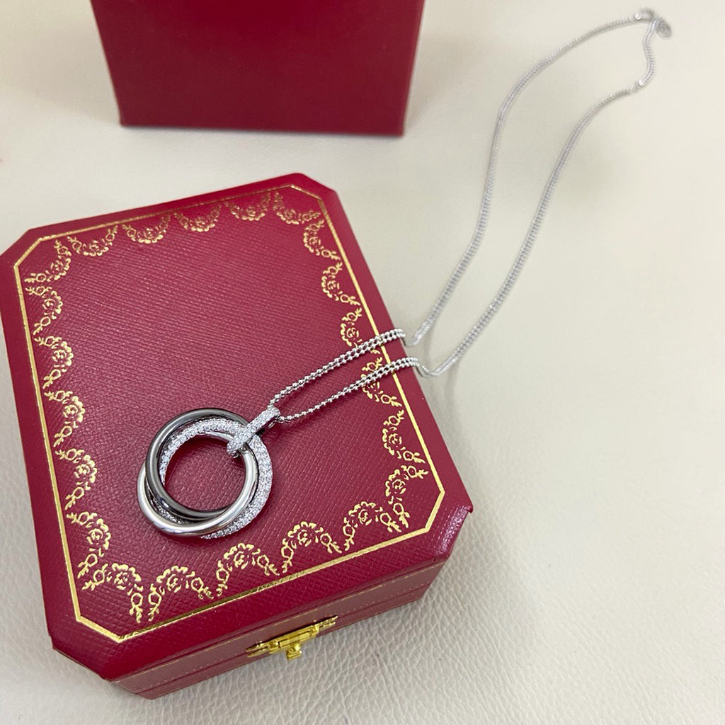 [Dawnora Jewelry]TRINITY CERAMIC NECKLACE