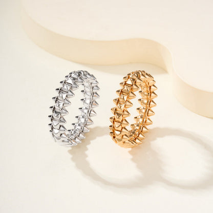 [Dawnora Jewelry]CLASH 6.4MM SMALL RING