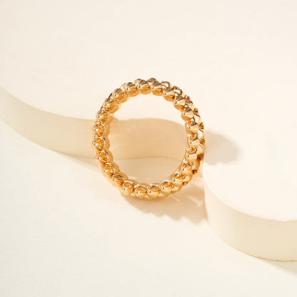 [Dawnora Jewelry]CLASH 6.4MM SMALL RING