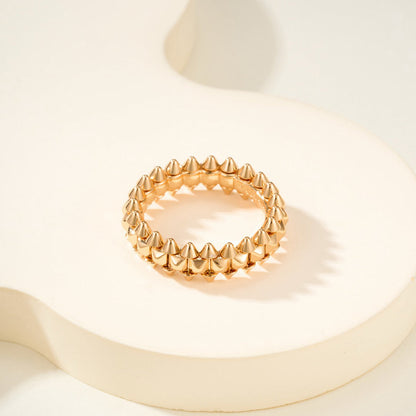 [Dawnora Jewelry]CLASH 6.4MM SMALL RING