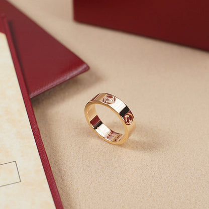 [Dawnora Jewelry]LOVE RING 5.5MM NO DIAMOND