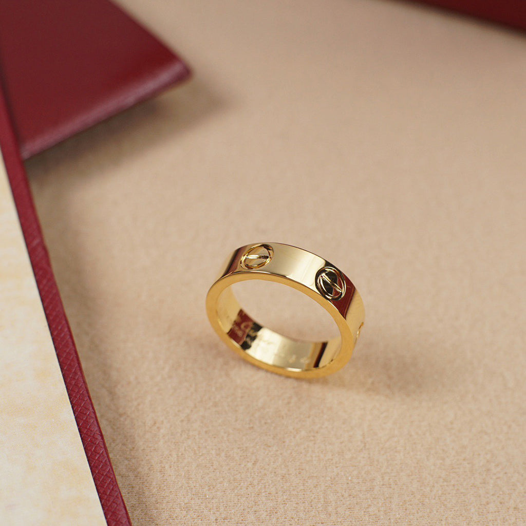 [Dawnora Jewelry]LOVE RING 5.5MM NO DIAMOND