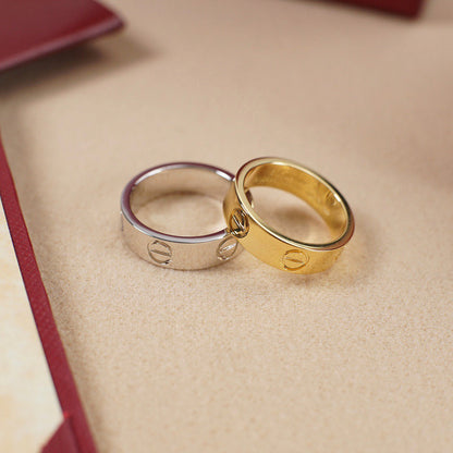 [Dawnora Jewelry]LOVE RING 5.5MM NO DIAMOND