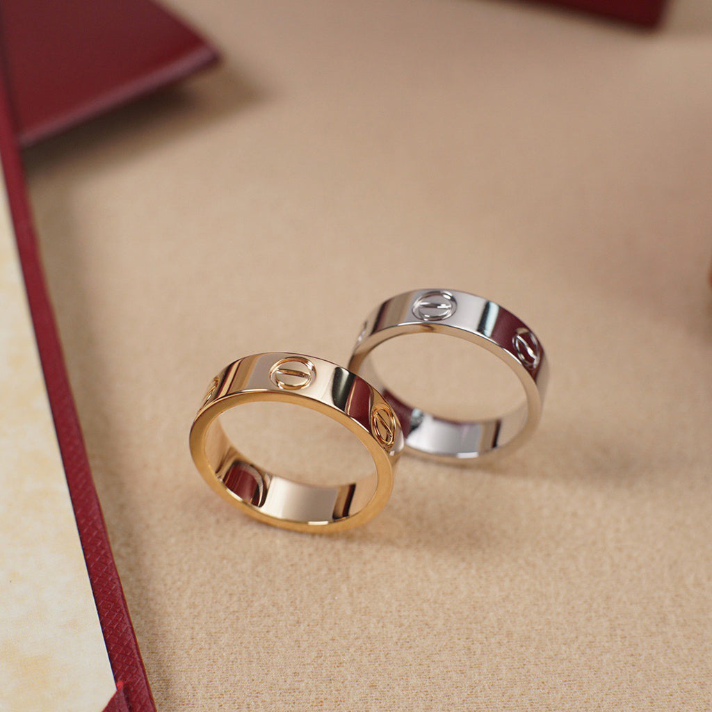 [Dawnora Jewelry]LOVE RING 5.5MM NO DIAMOND