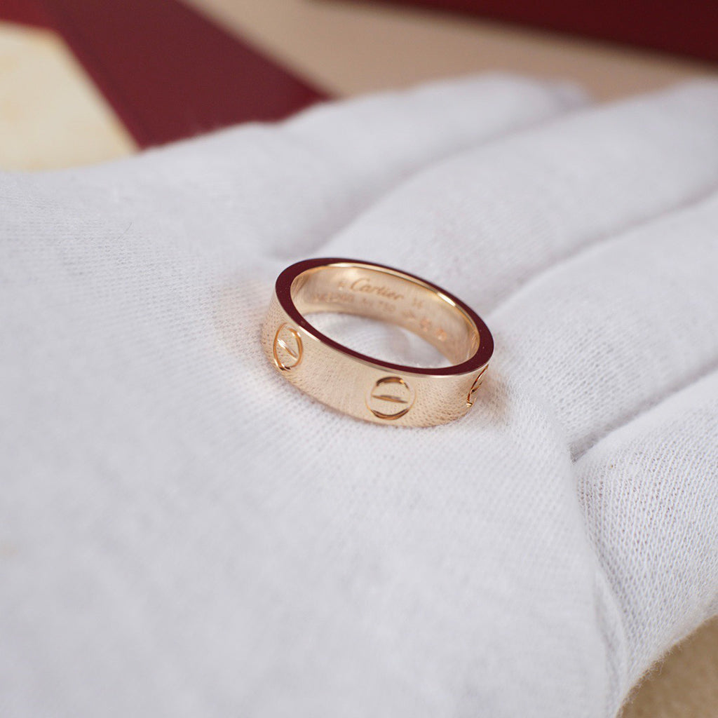 [Dawnora Jewelry]LOVE RING 5.5MM NO DIAMOND