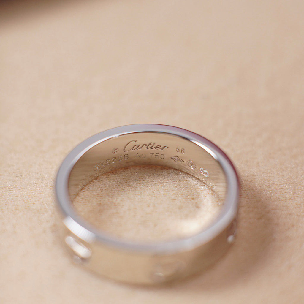[Dawnora Jewelry]LOVE RING 5.5MM NO DIAMOND