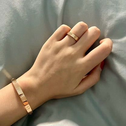 [Dawnora Jewelry]LOVE RING 3.6 MM NO DIAMOND