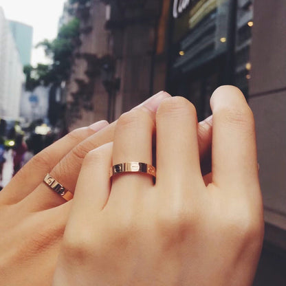 [Dawnora Jewelry]LOVE RING 3.6 MM NO DIAMOND