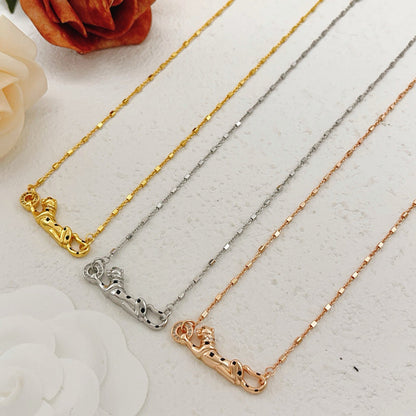 [Dawnora Jewelry]PANTHERE FULL DIAMOND NECKLACE