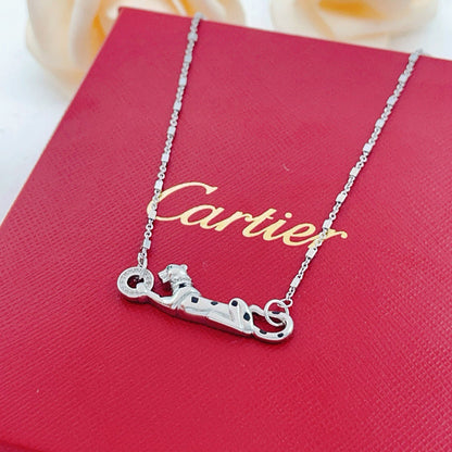 [Dawnora Jewelry]PANTHERE FULL DIAMOND NECKLACE