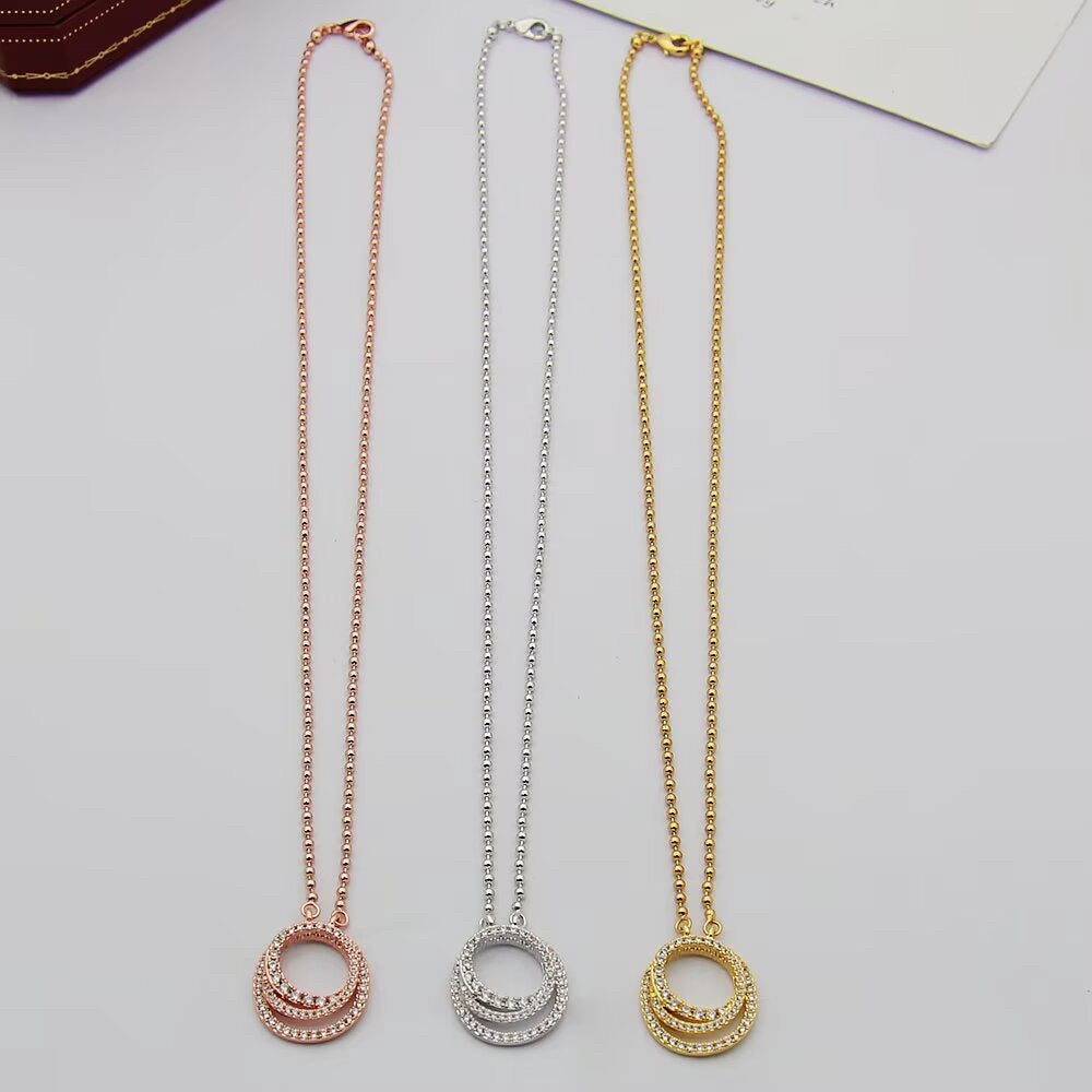 [Dawnora Jewelry]ETINCELLE  FULL DIAMOND NECKLACE