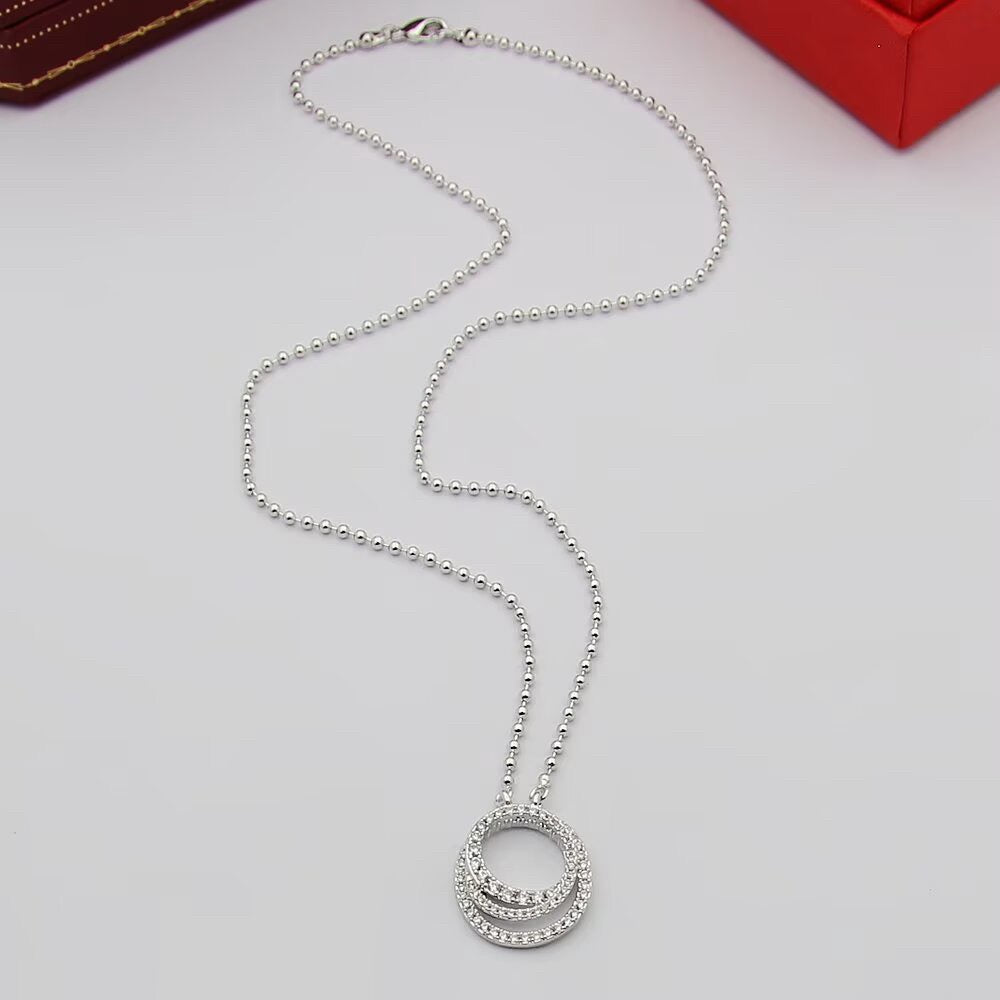 [Dawnora Jewelry]ETINCELLE  FULL DIAMOND NECKLACE