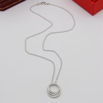 [Dawnora Jewelry]ETINCELLE  FULL DIAMOND NECKLACE