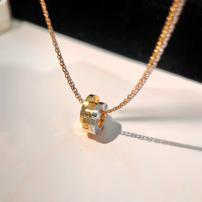 [Dawnora Jewelry]LOVE 6 DIAMOND PENDANT NECKLACE