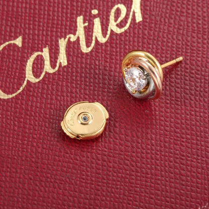 [Dawnora Jewelry]TRINITY STUD DIAMOND EARRINGS