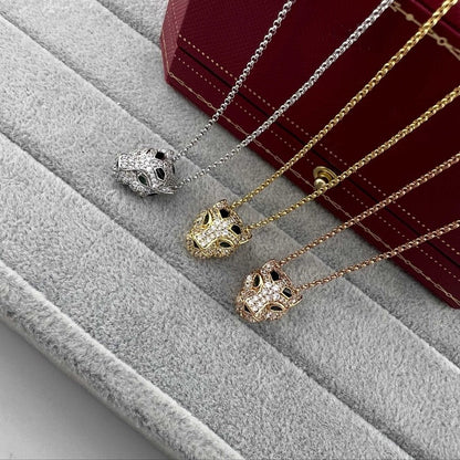 [Dawnora Jewelry]PANTHERE FULL DIAMOND NECKLACE