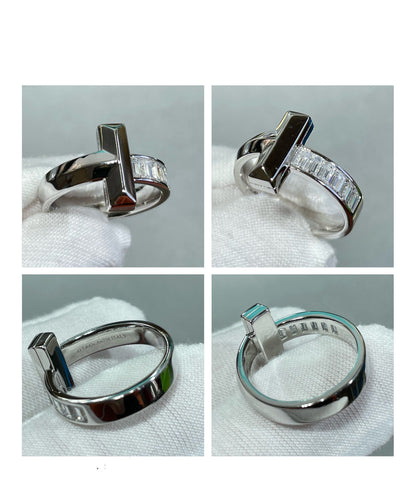 [Dawnora Jewelry]T1 WIDE 4.5MM DIAMOND RING
