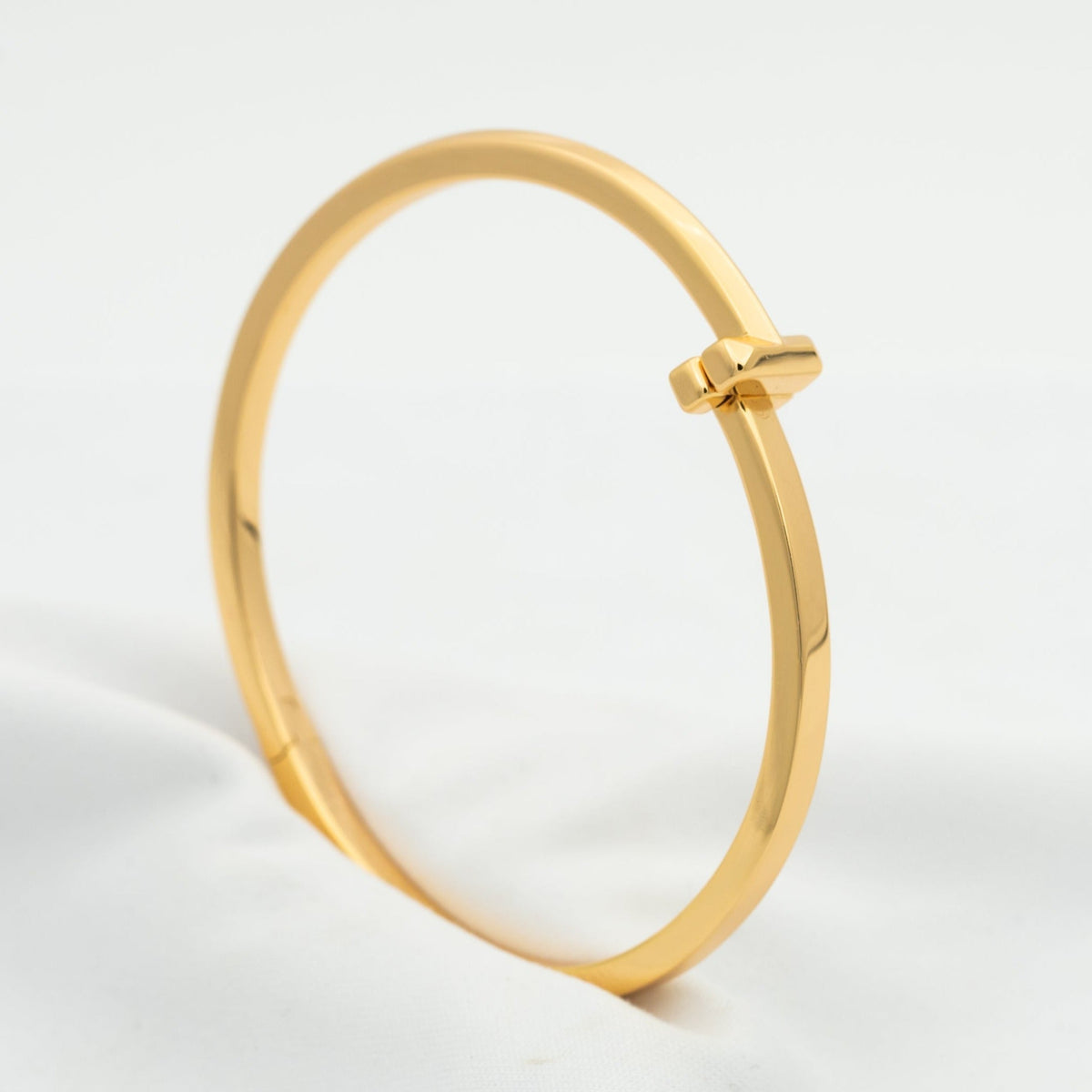 [Dawnora Jewelry]NARROW HINGED BANGLE