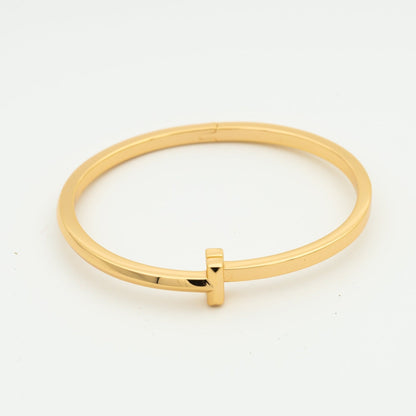 [Dawnora Jewelry]NARROW HINGED BANGLE