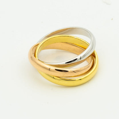 [Dawnora Jewelry Jewelry]TRINITY RING GOLD PINK GOLD SILVER