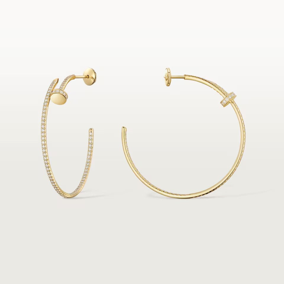 [Dawnora Jewelry]JUSTE FULL DIAMOND LARGE EARRINGS