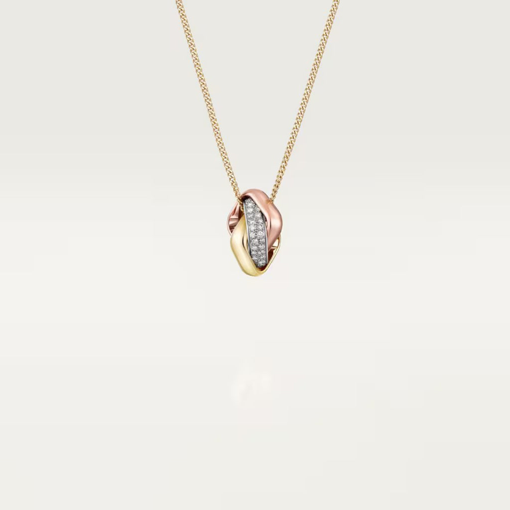 [Dawnora Jewelry]TRINITY CUSHION NECKLACE COLLECTION