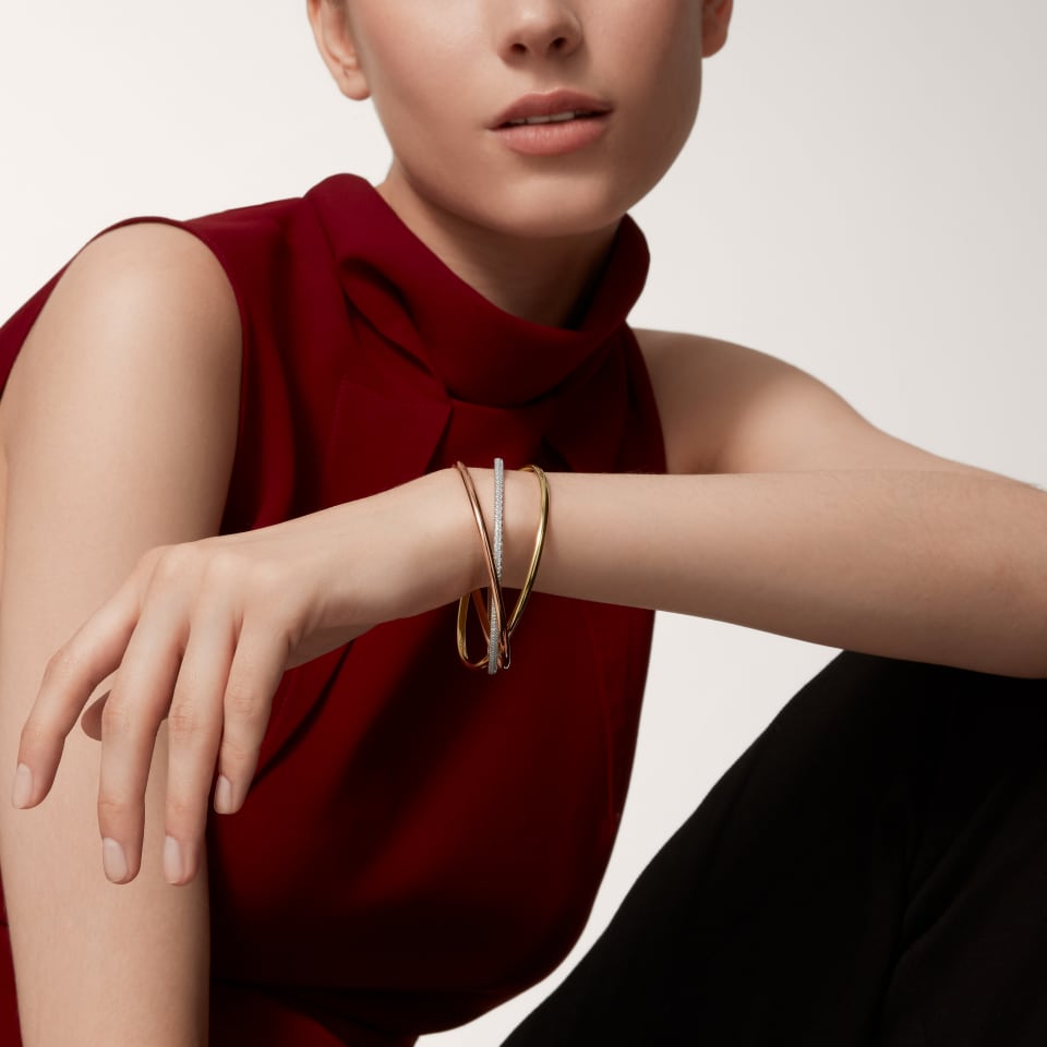 [Dawnora Jewelry]TRINITY 2.8MM SMALL BRACELET
