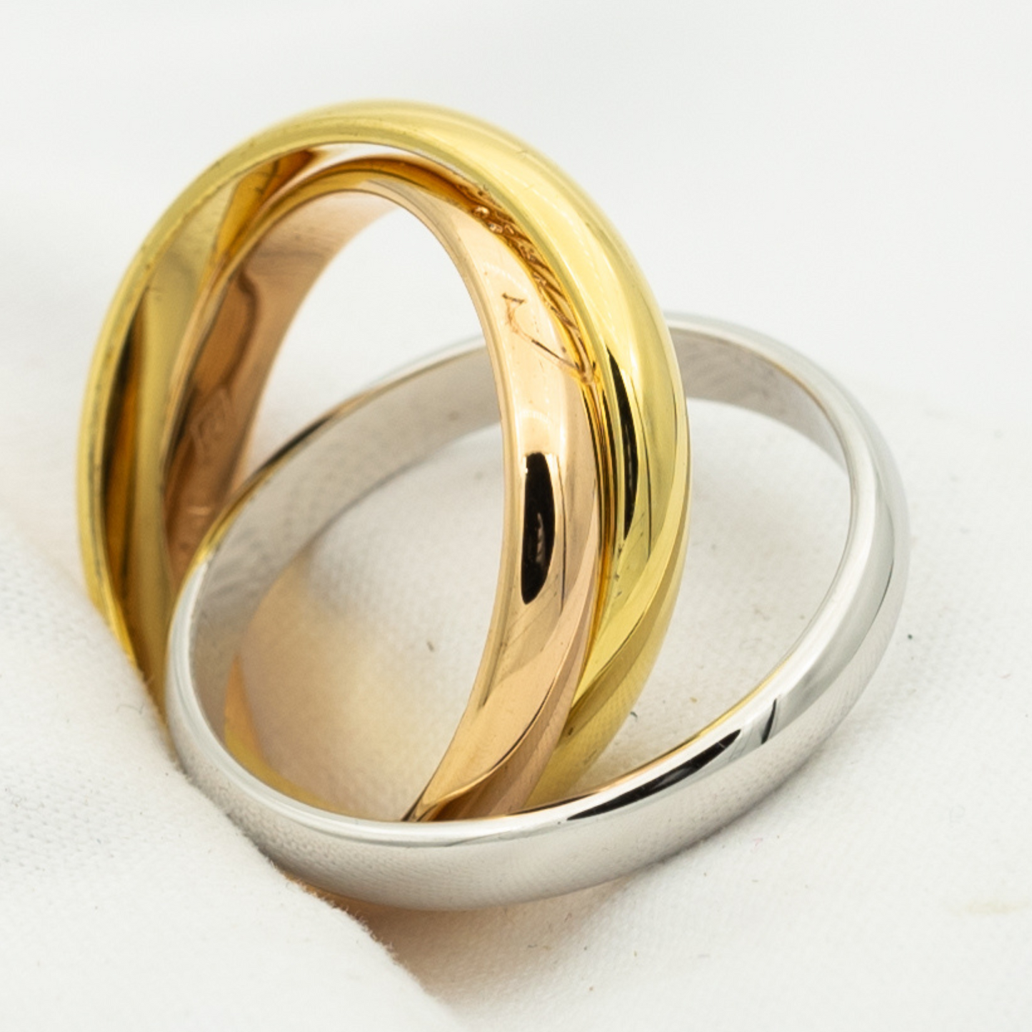 [Dawnora Jewelry Jewelry]TRINITY RING GOLD PINK GOLD SILVER