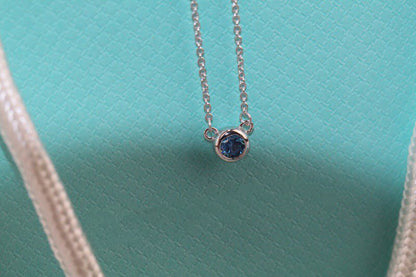 [Dawnora Jewelry]ELSA PERETTI SERIES SINGLE DIAMOND SIMPLE NECKLACE