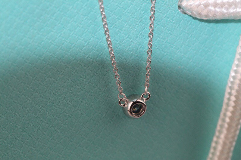 [Dawnora Jewelry]ELSA PERETTI SERIES SINGLE DIAMOND SIMPLE NECKLACE