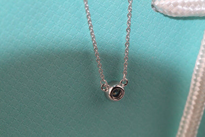 [Dawnora Jewelry]ELSA PERETTI SERIES SINGLE DIAMOND SIMPLE NECKLACE