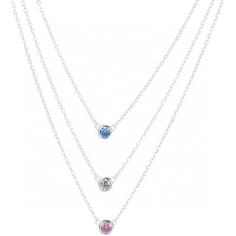 [Dawnora Jewelry]ELSA PERETTI SERIES SINGLE DIAMOND SIMPLE NECKLACE
