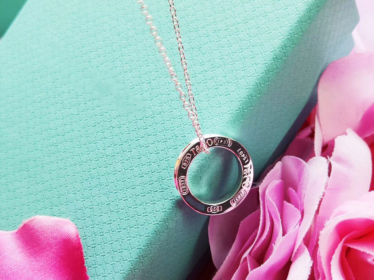 [Dawnora Jewelry]SINGLE RING NECKLACE CHAIN LENGTH