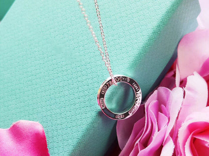 [Dawnora Jewelry]SINGLE RING NECKLACE CHAIN LENGTH