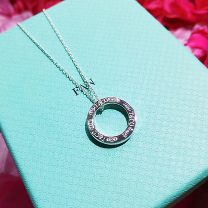[Dawnora Jewelry]SINGLE RING NECKLACE CHAIN LENGTH