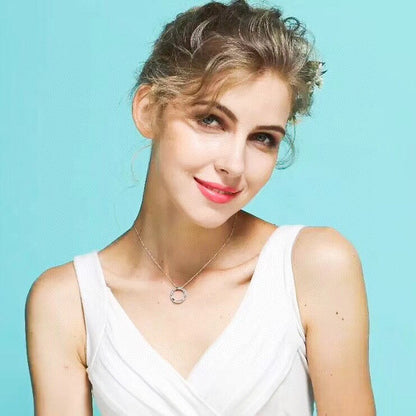 [Dawnora Jewelry]SINGLE RING NECKLACE CHAIN LENGTH