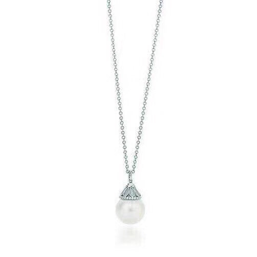 [Dawnora Jewelry]PEARL PENDANT GATSBY ZIEGFELD PEARL SILVER NECKLACE