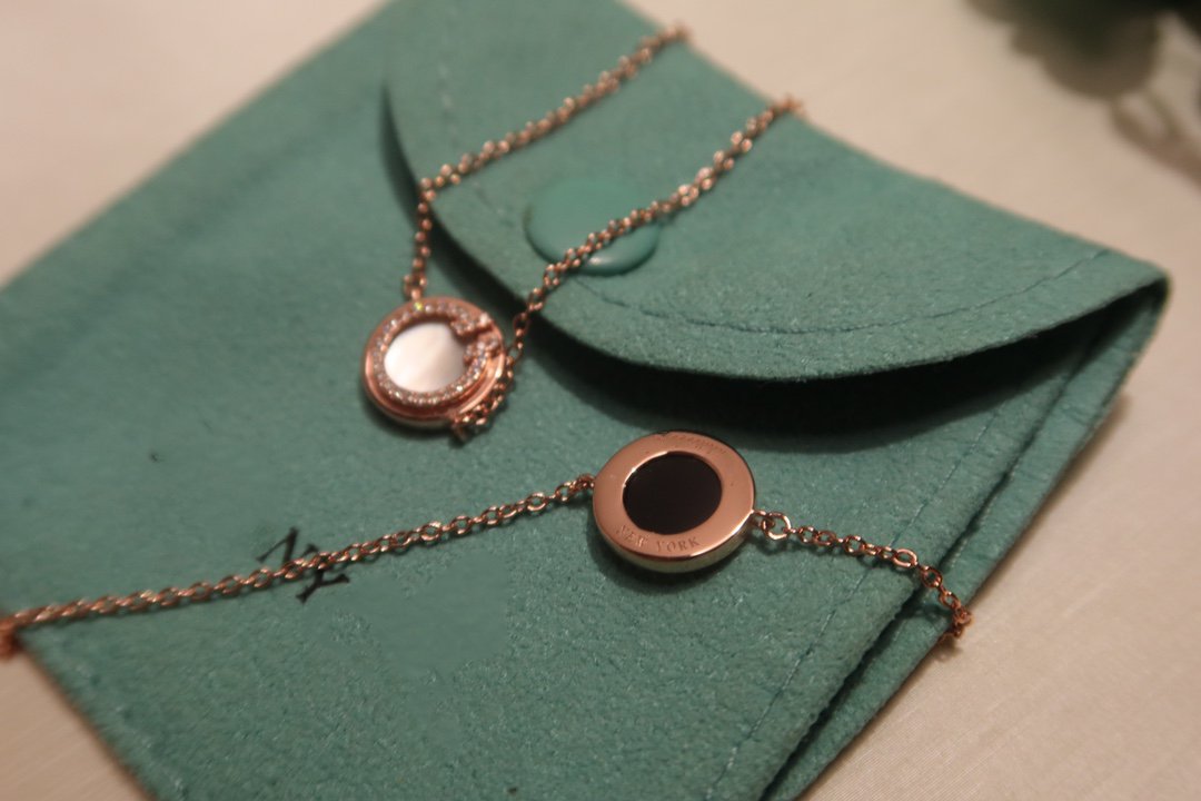 [Dawnora Jewelry]DIAMOND CIRCLE PINK GOLD BRACELET