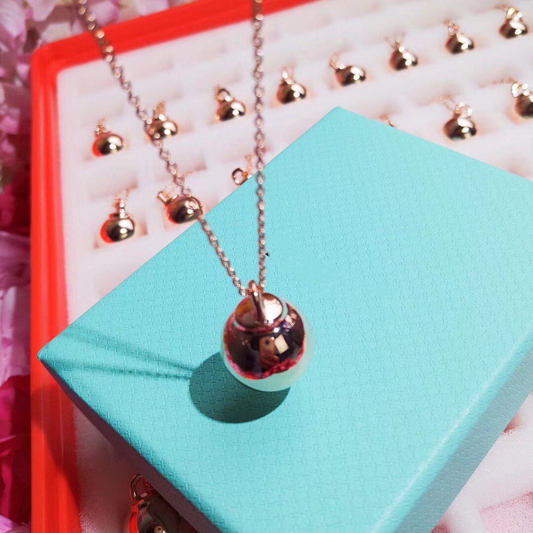 [Dawnora Jewelry]HARDWEAR PENDENTIF BALL ROSE NECKLACE