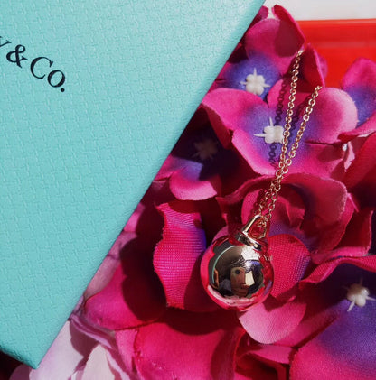 [Dawnora Jewelry]HARDWEAR PENDENTIF BALL ROSE NECKLACE