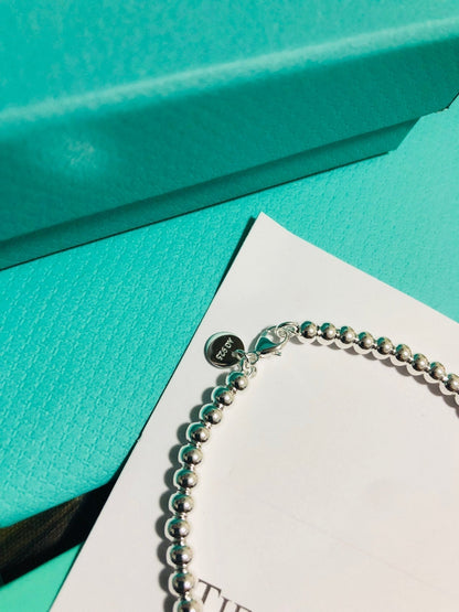 [Dawnora Jewelry]LOVE TIFFANY RED HEART TAG BEAD BRACELET