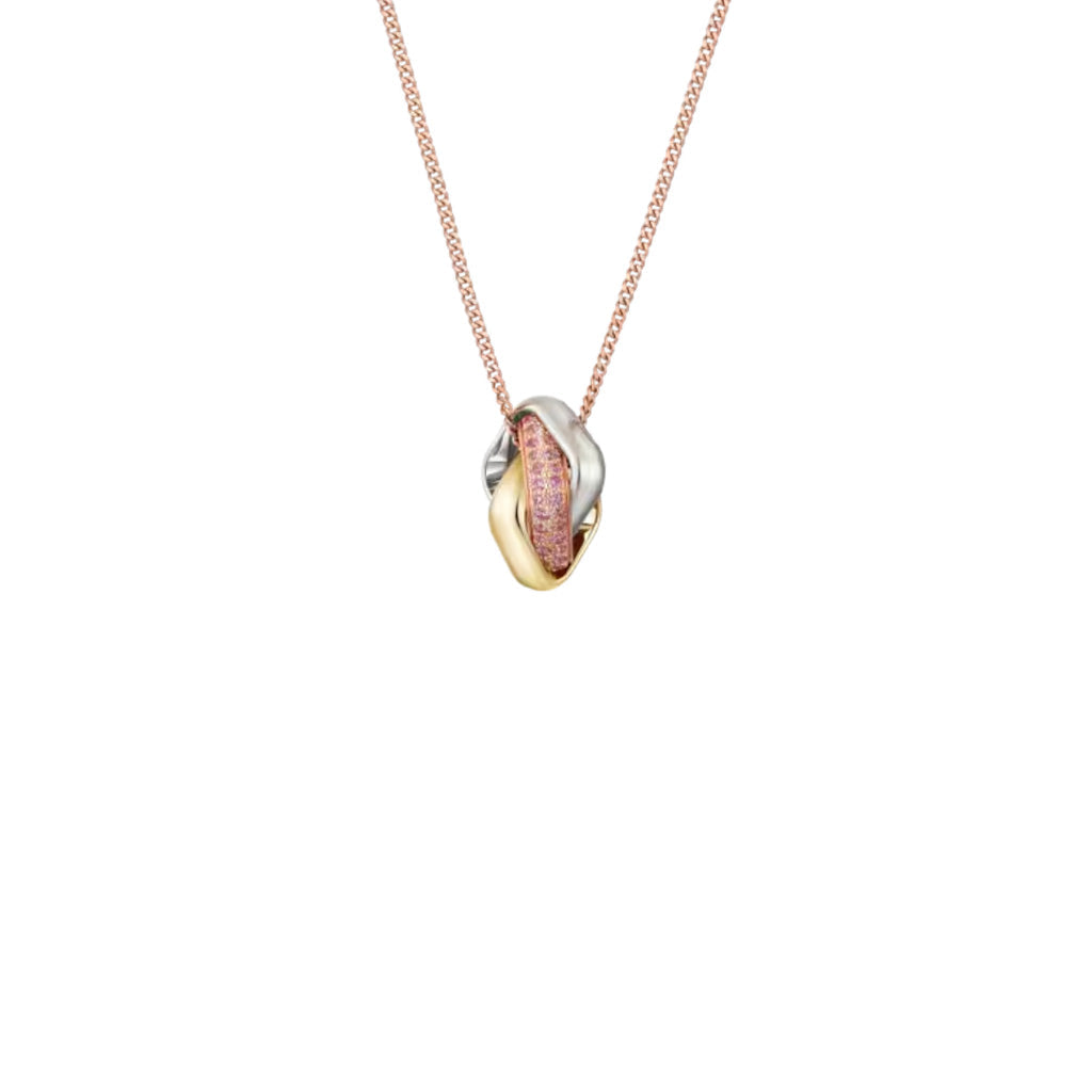 [Dawnora Jewelry]TRINITY CUSHION NECKLACE COLLECTION
