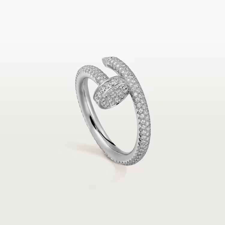 [Dawnora Jewelry]JUSTE RING 2.6MM FULL DIAMOND