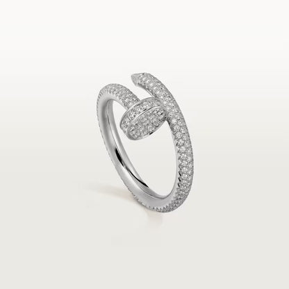 [Dawnora Jewelry]JUSTE RING 2.6MM FULL DIAMOND