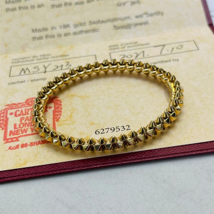 [Dawnora Jewelry]CLASH GOLD BRACELET