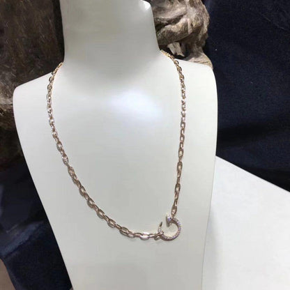 [Dawnora Jewelry]JUSTE NECKLACE FULL DIAMONDS