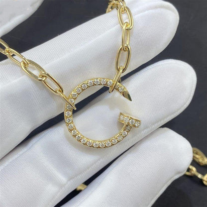[Dawnora Jewelry]JUSTE NECKLACE FULL DIAMONDS