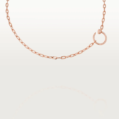 [Dawnora Jewelry]JUSTE NECKLACE FULL DIAMONDS
