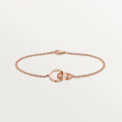 [Dawnora Jewelry]LOVE BRACELET DOUBLE RING