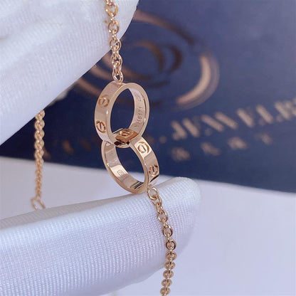 [Dawnora Jewelry]LOVE BRACELET DOUBLE RING